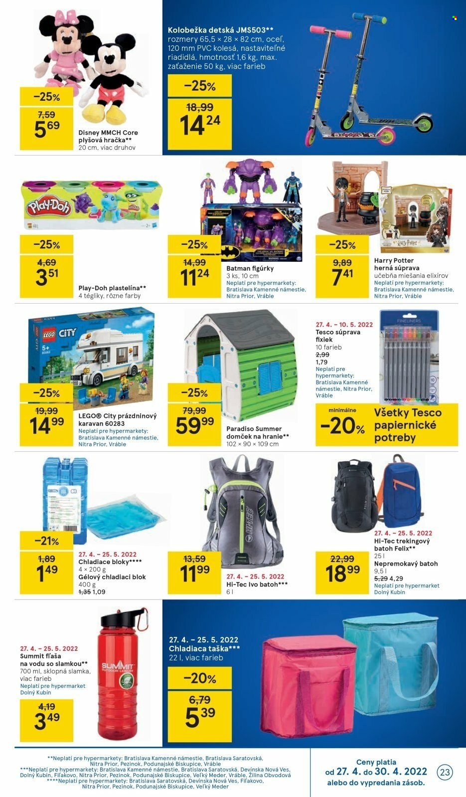 Leták TESCO - 27.4.2022 - 3.5.2022. Strana 23