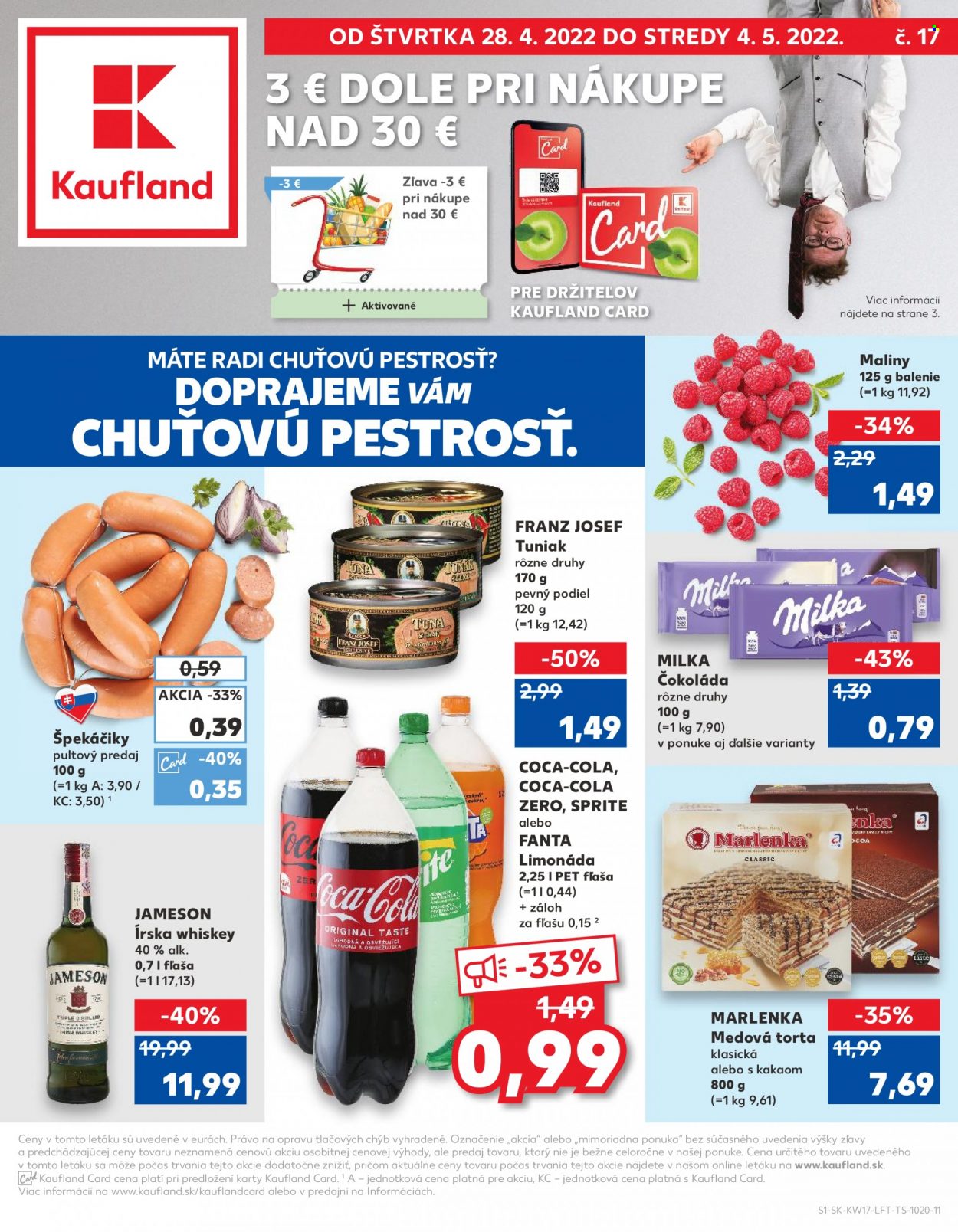 Leták Kaufland - 28.4.2022 - 4.5.2022. Strana 1