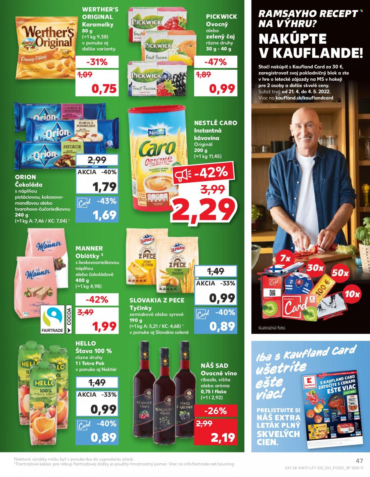 Leták Kaufland - 28.4.2022 - 4.5.2022. Strana 47
