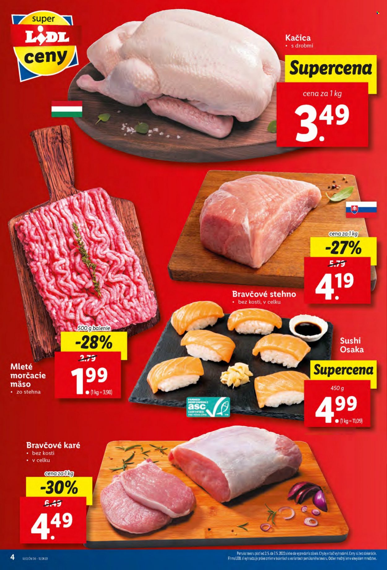 Leták Lidl - 2.5.2022 - 7.5.2022. Strana 4
