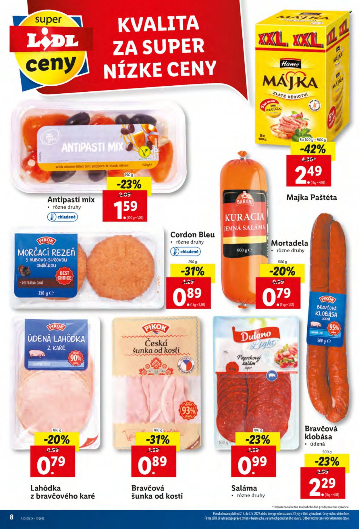 Leták Lidl - 2.5.2022 - 7.5.2022. Strana 8