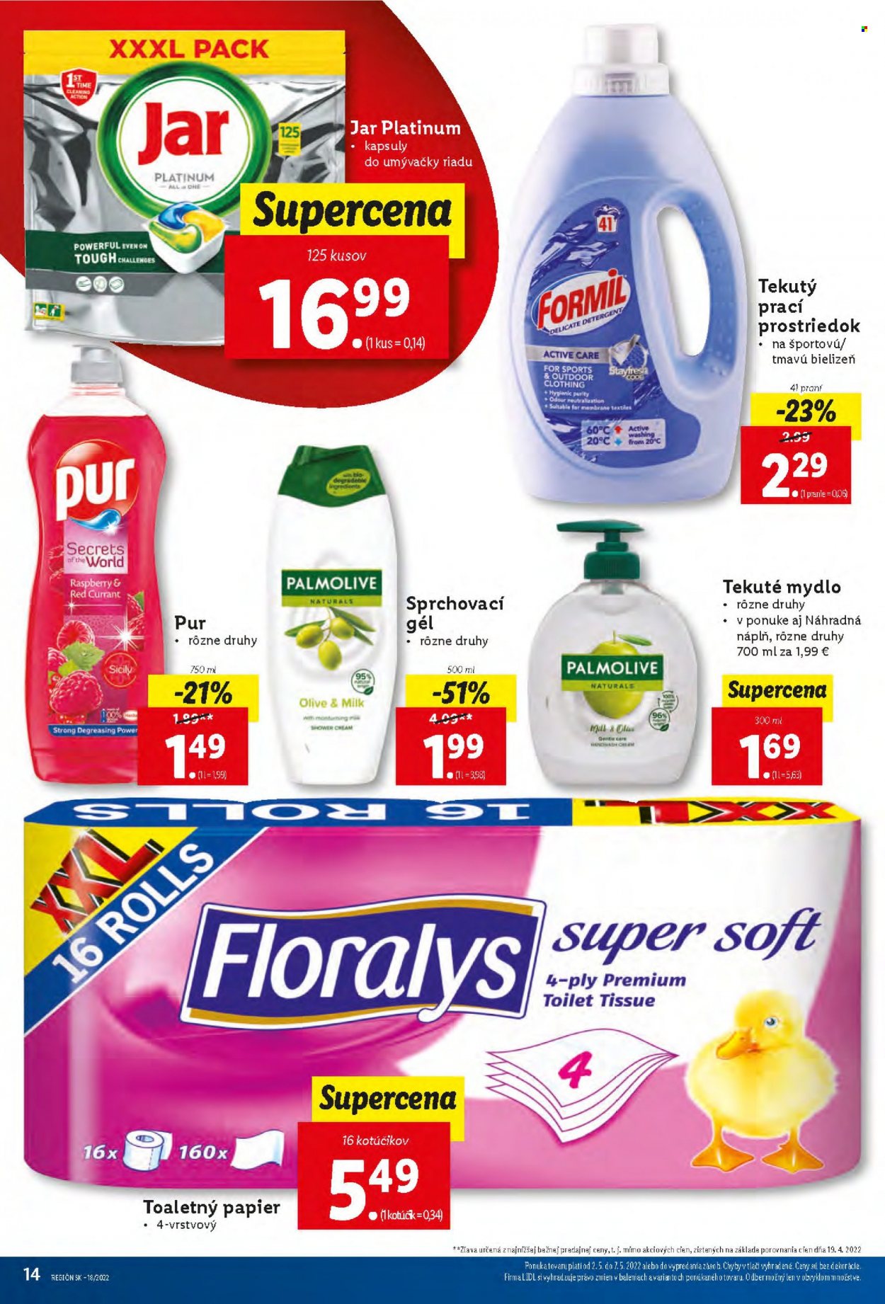 Leták Lidl - 2.5.2022 - 7.5.2022. Strana 14