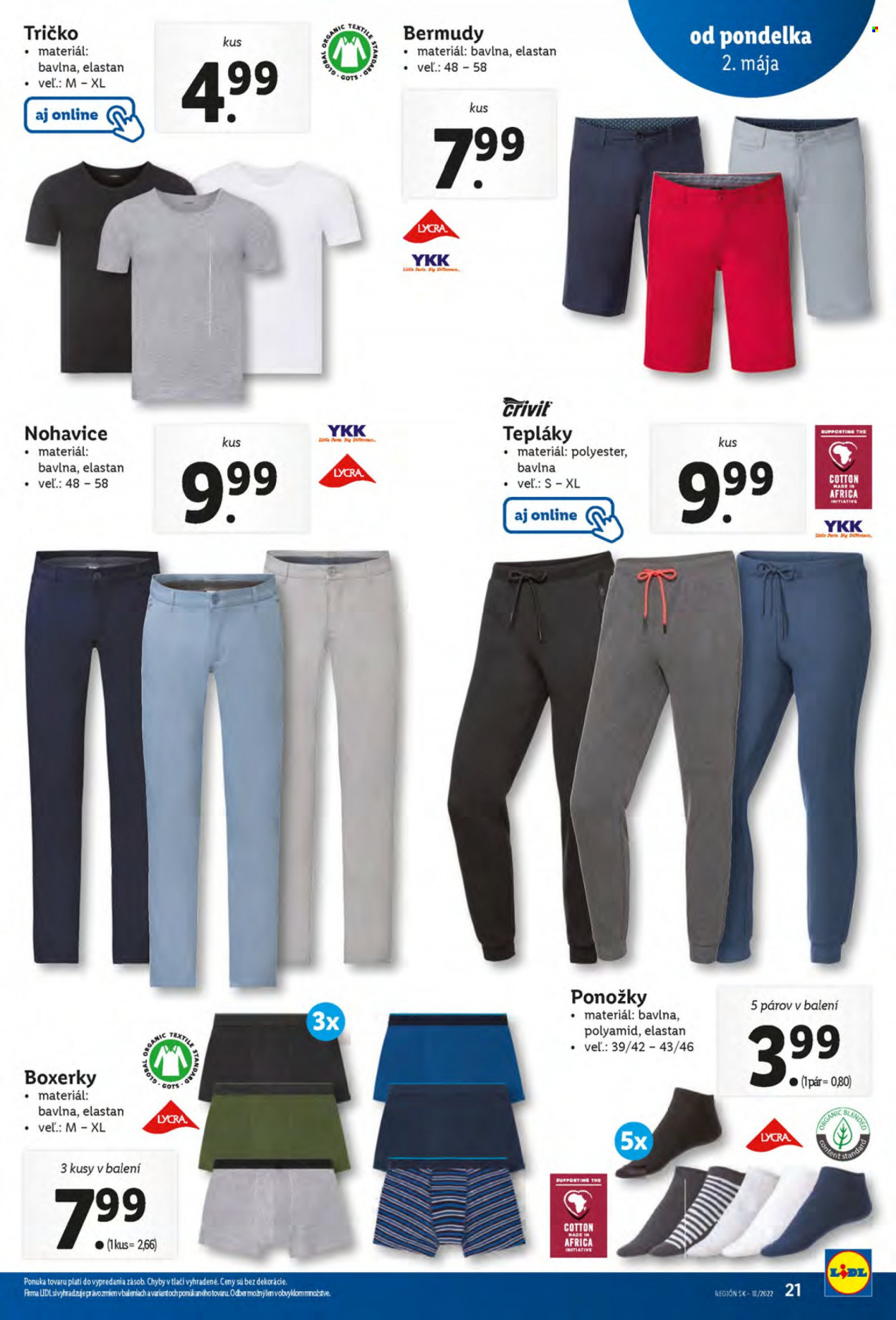 Leták Lidl - 2.5.2022 - 7.5.2022. Strana 21