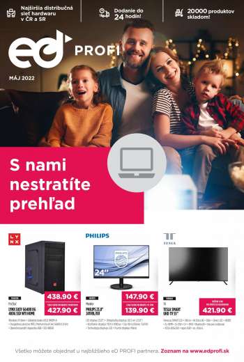 Leták eD PROFI - 1.5.2022 - 31.5.2022.