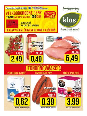 Leták Klas - 2.5.2022 - 7.5.2022.
