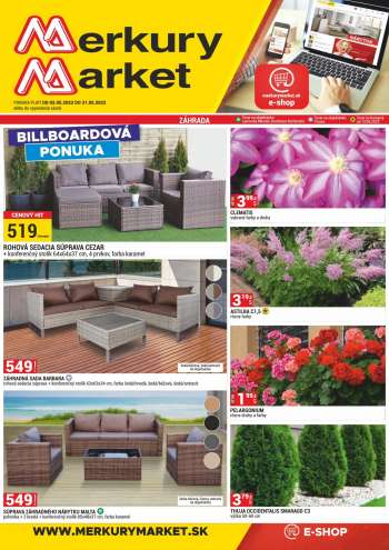 Leták Merkury Market - 2.5.2022 - 31.5.2022.