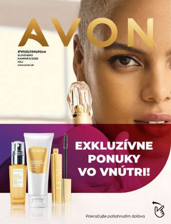 Leták Avon - 1.5.2022 - 31.5.2022.
