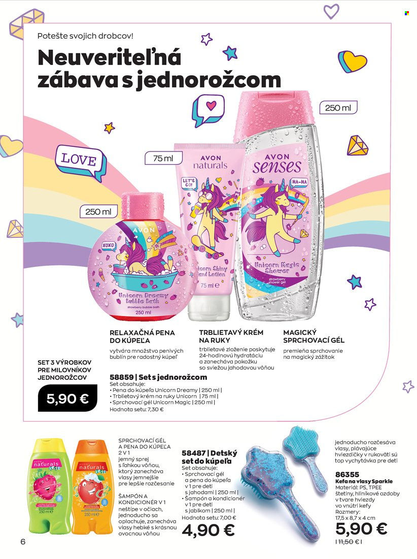 Leták Avon - 1.5.2022 - 30.6.2022. Strana 6