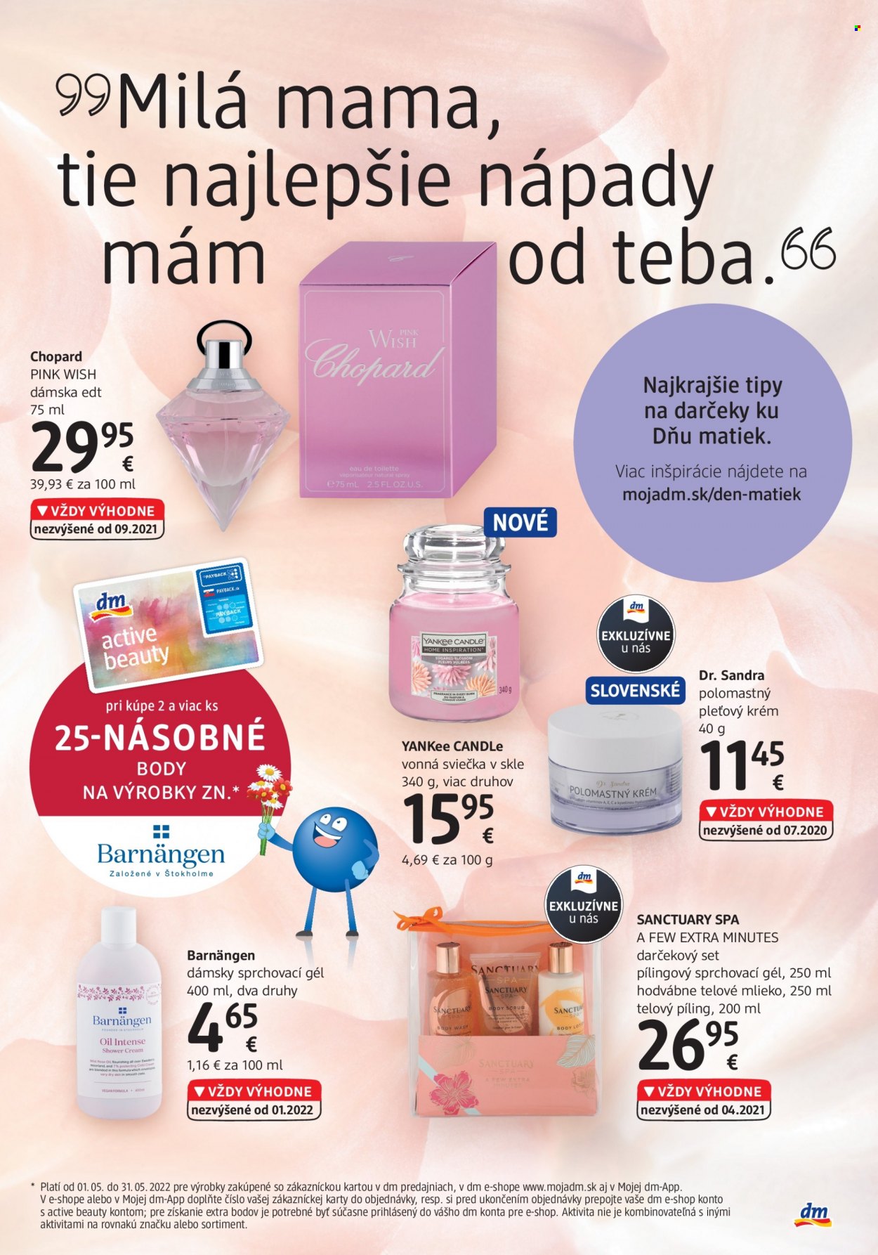 Leták dm drogerie - 1.5.2022 - 31.5.2022. Strana 3