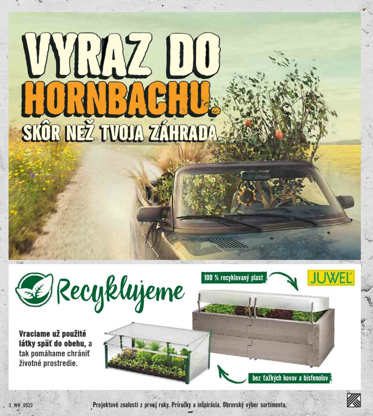 Leták Hornbach - 27.4.2022 - 31.5.2022. Strana 3