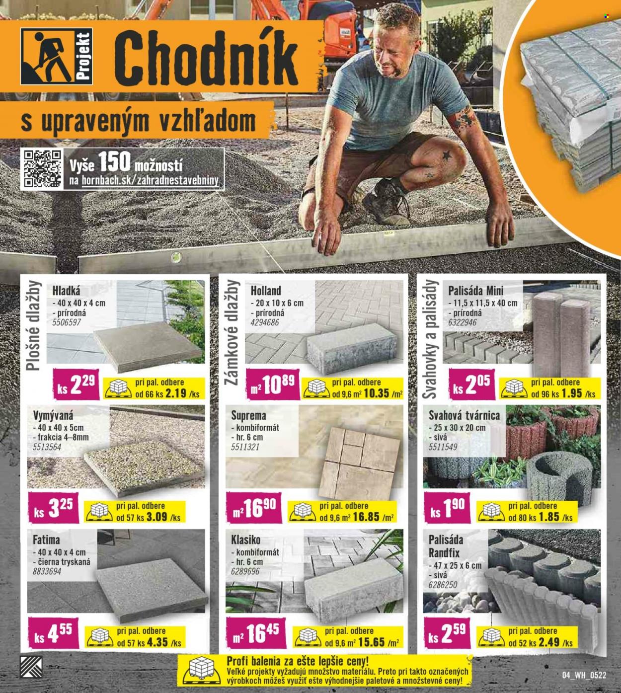 Leták Hornbach - 27.4.2022 - 31.5.2022. Strana 4