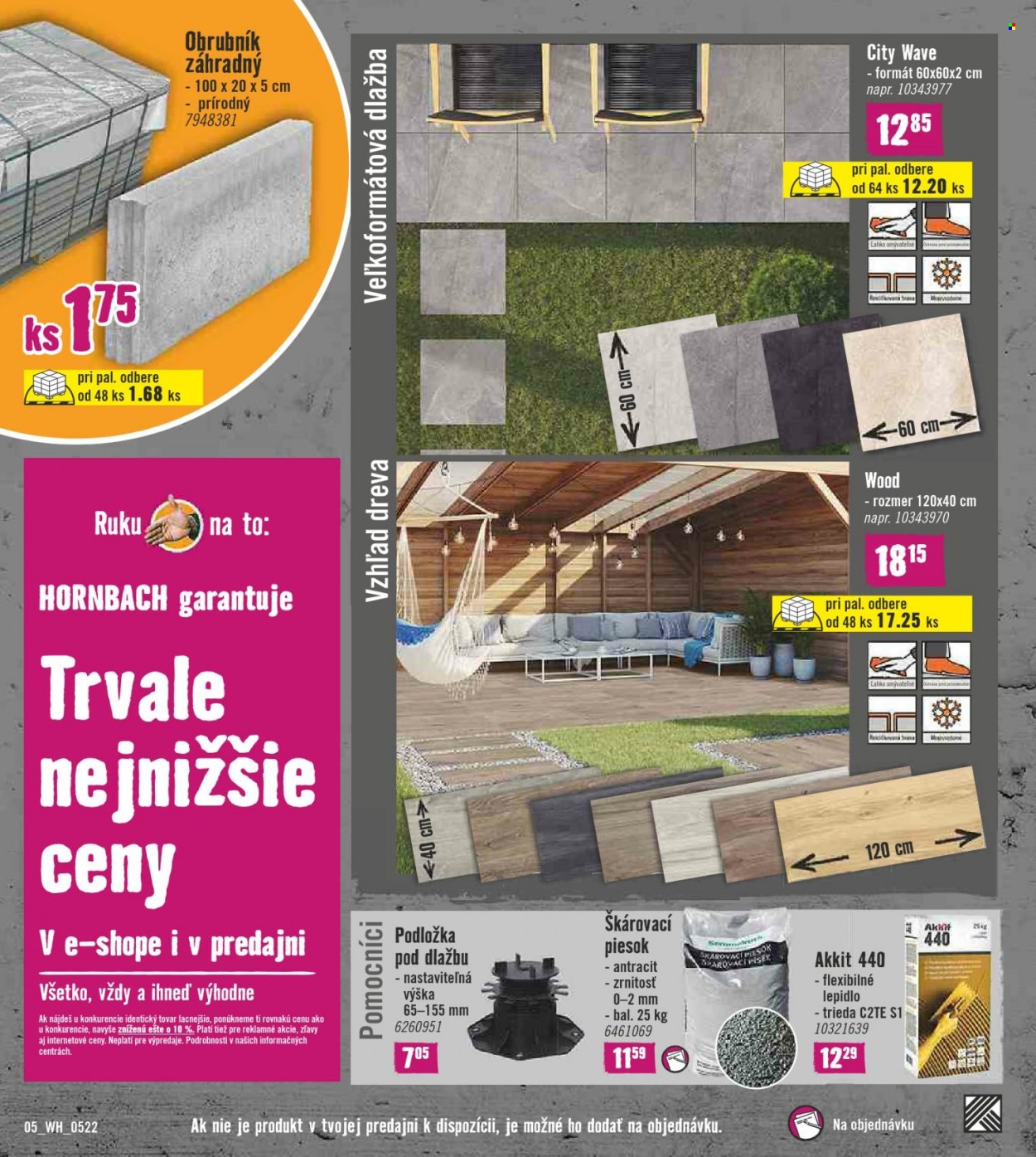 Leták Hornbach - 27.4.2022 - 31.5.2022. Strana 5