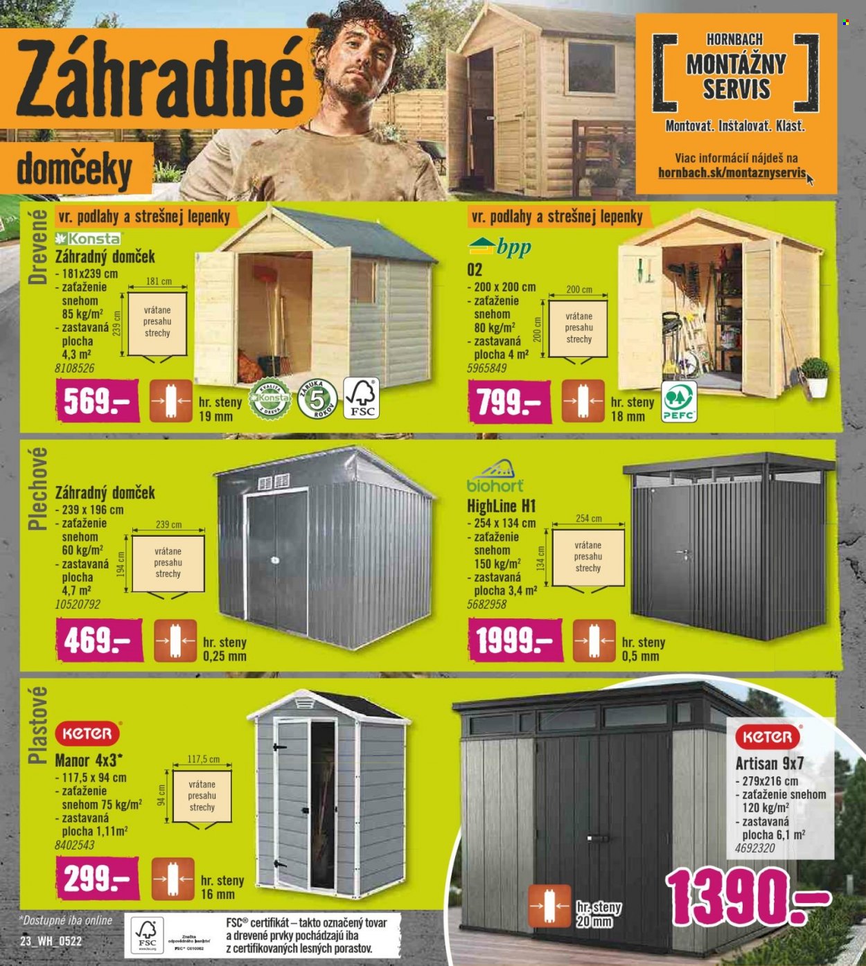 Leták Hornbach - 27.4.2022 - 31.5.2022. Strana 23