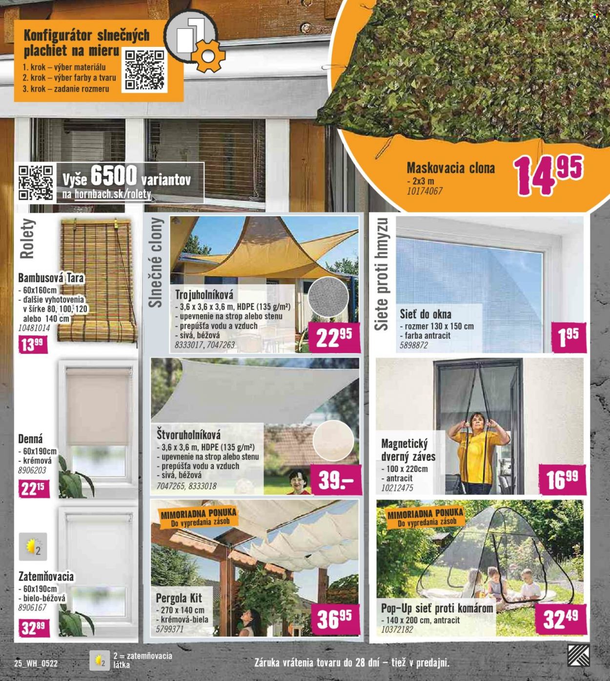 Leták Hornbach - 27.4.2022 - 31.5.2022. Strana 25