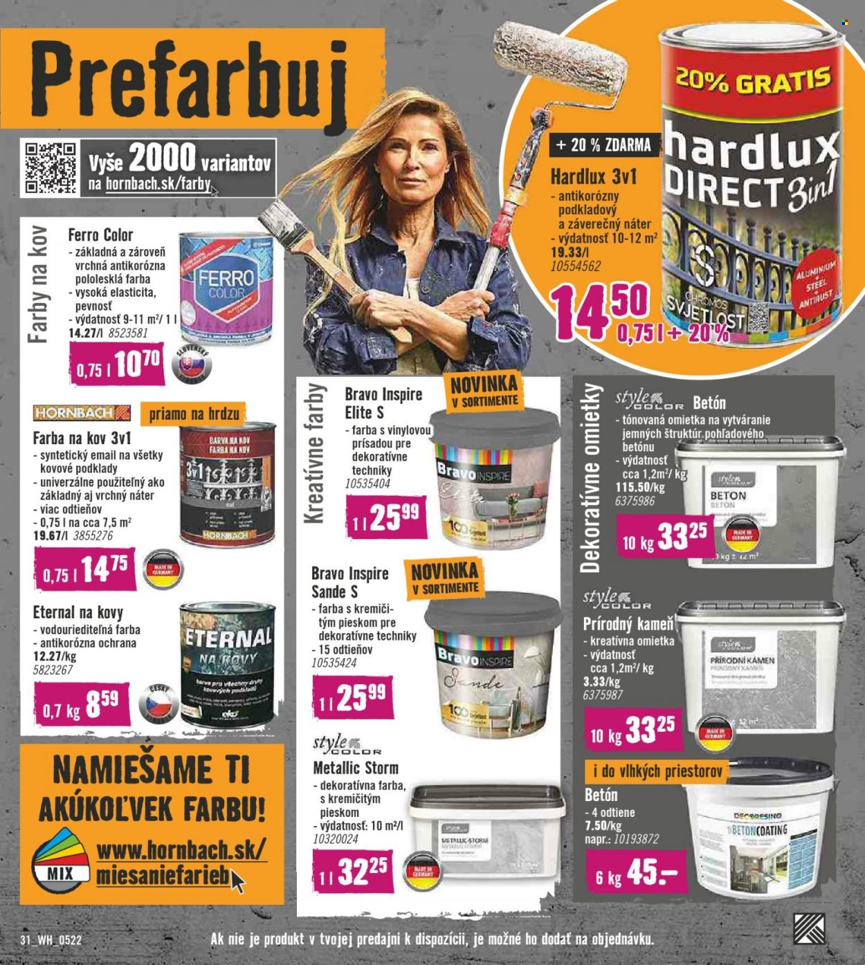 Leták Hornbach - 27.4.2022 - 31.5.2022. Strana 31