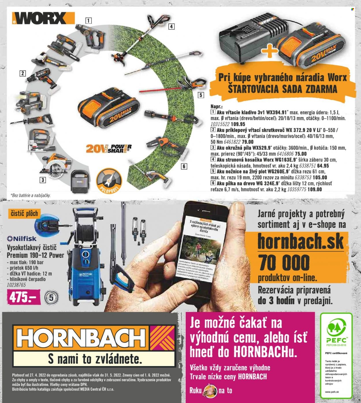 Leták Hornbach - 27.4.2022 - 31.5.2022. Strana 32