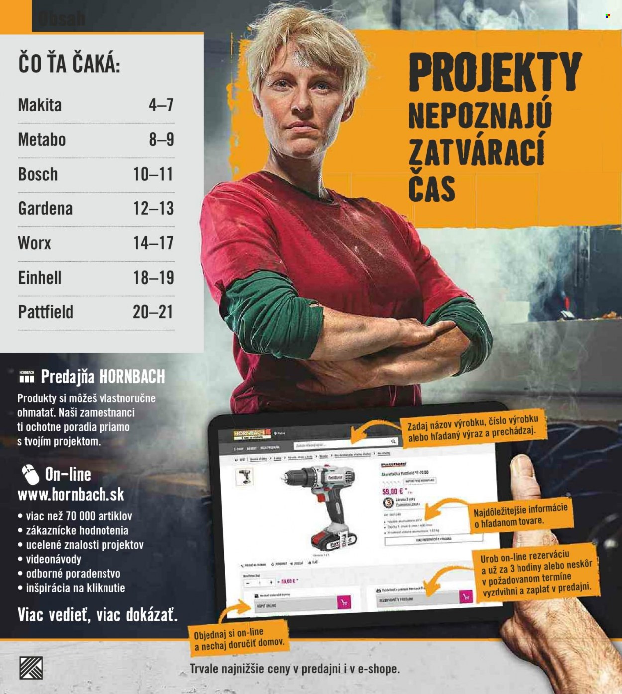 Leták Hornbach - 26.4.2022 - 26.7.2022. Strana 2