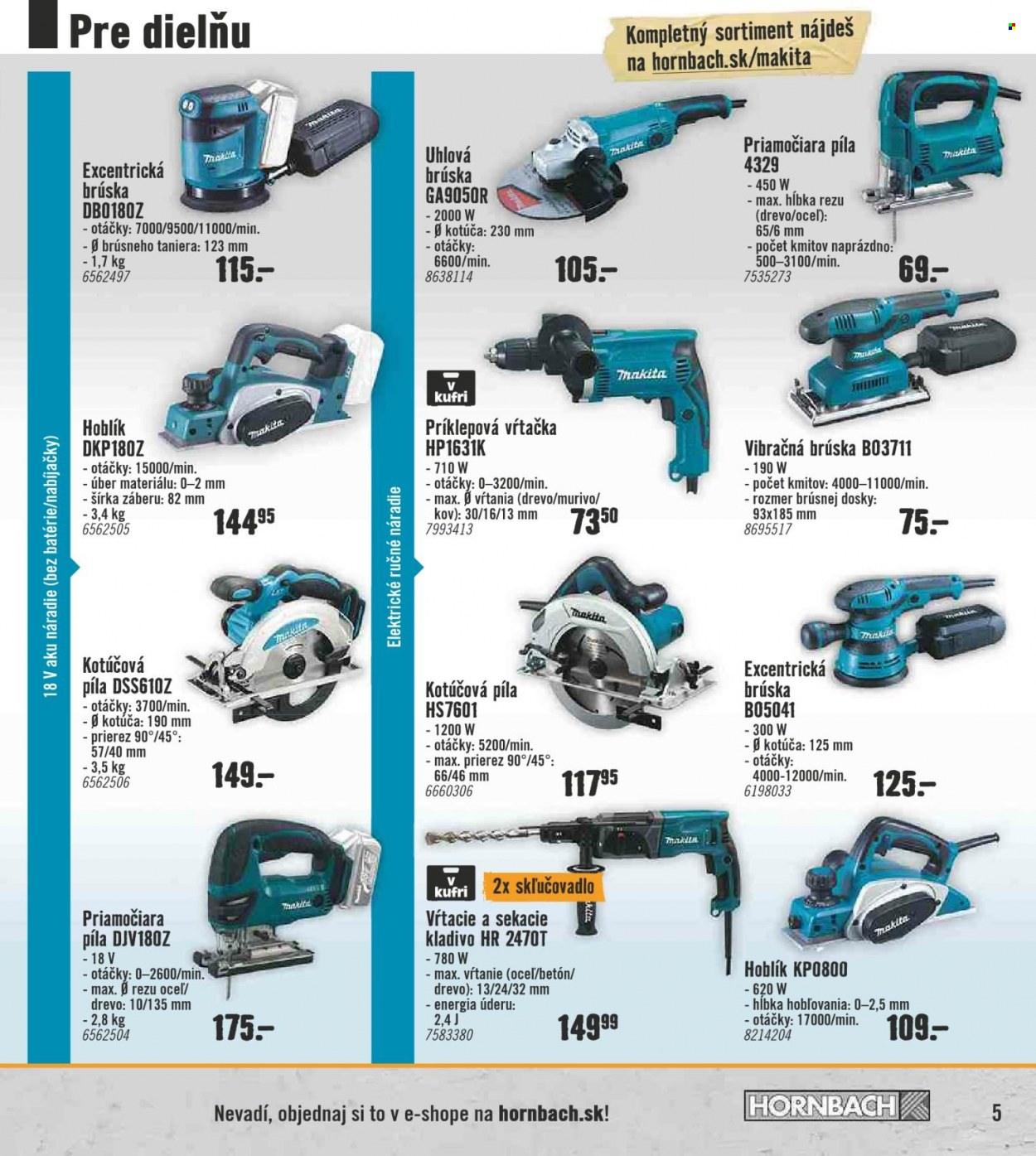 Leták Hornbach - 26.4.2022 - 26.7.2022. Strana 5