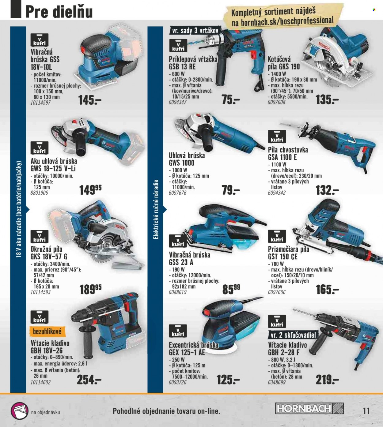 Leták Hornbach - 26.4.2022 - 26.7.2022. Strana 11