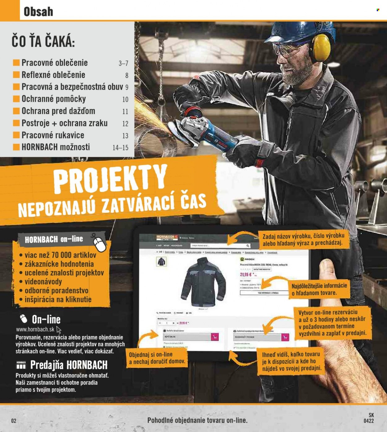 Leták Hornbach - 13.4.2022 - 12.7.2022. Strana 2
