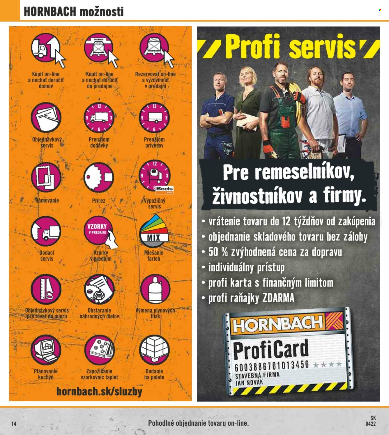 Leták Hornbach - 13.4.2022 - 12.7.2022. Strana 14