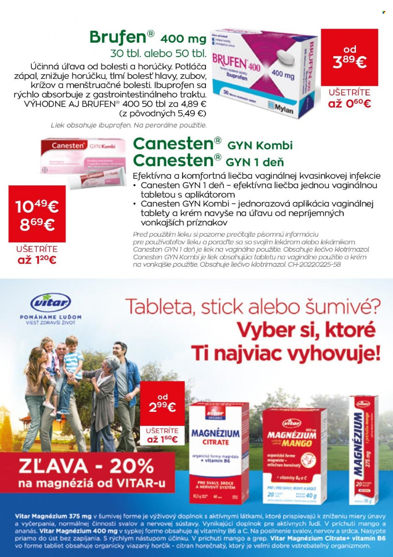 Leták Schneider Lekáreň - 1.5.2022 - 31.5.2022. Strana 3