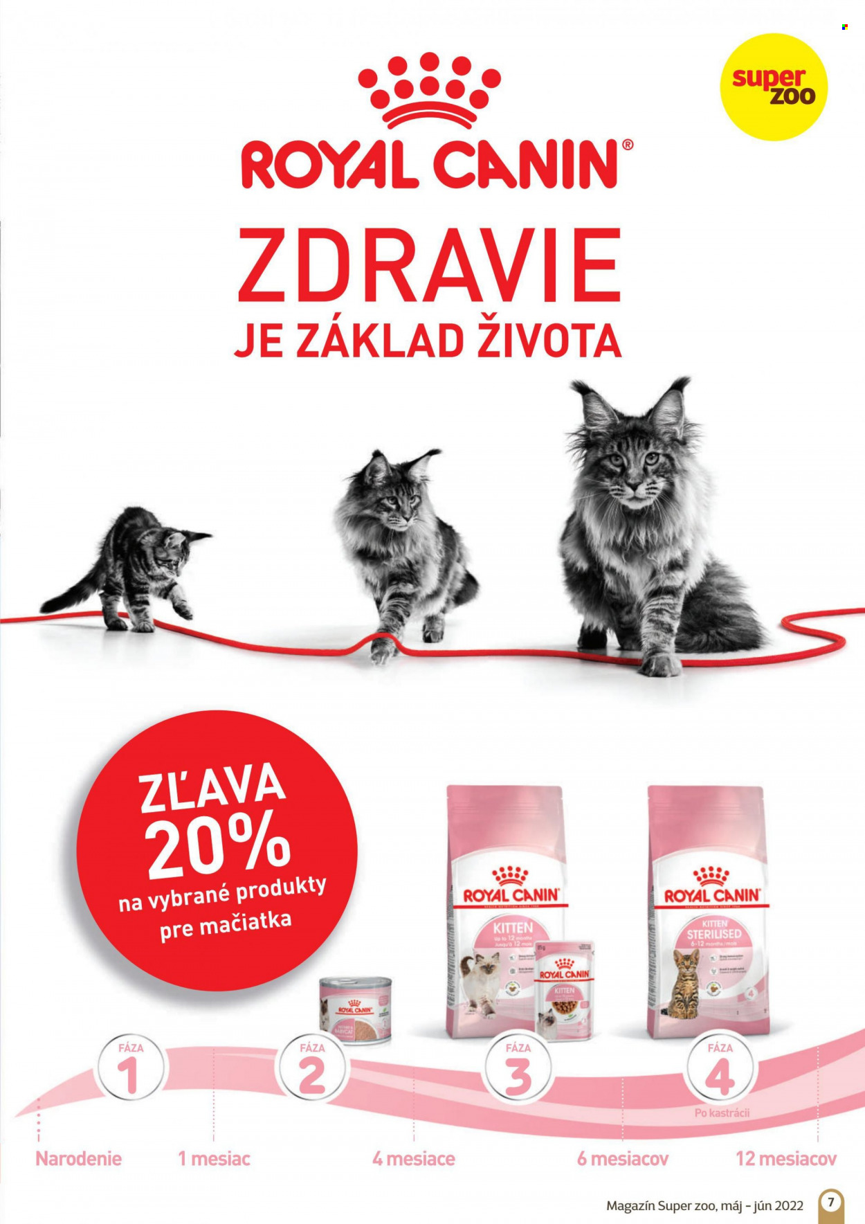 Leták SUPER ZOO - 1.5.2022 - 30.6.2022. Strana 7