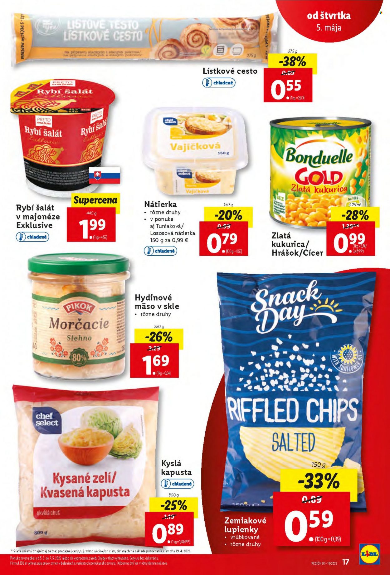 Leták Lidl - 5.5.2022 - 7.5.2022. Strana 17