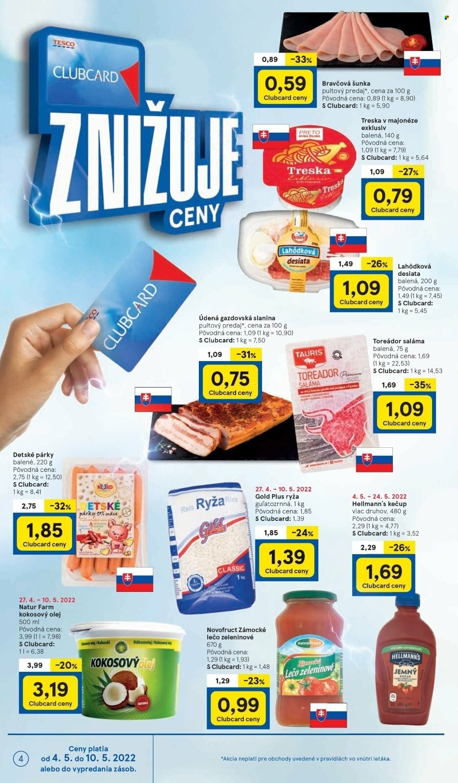 Leták TESCO - 4.5.2022 - 10.5.2022. Strana 4