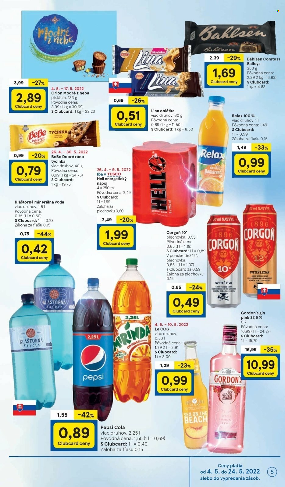 Leták TESCO - 4.5.2022 - 10.5.2022. Strana 5