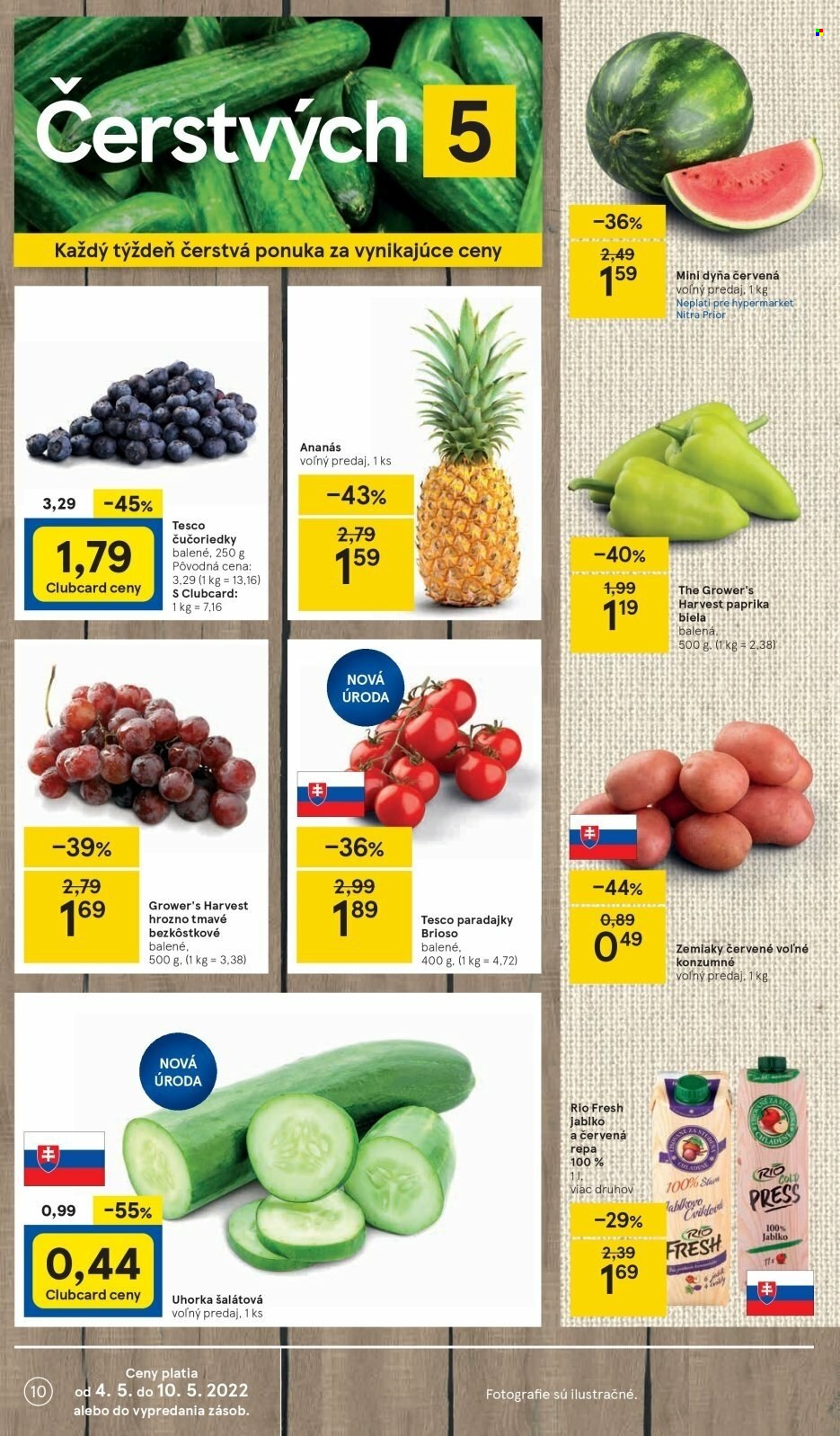 Leták TESCO - 4.5.2022 - 10.5.2022. Strana 10