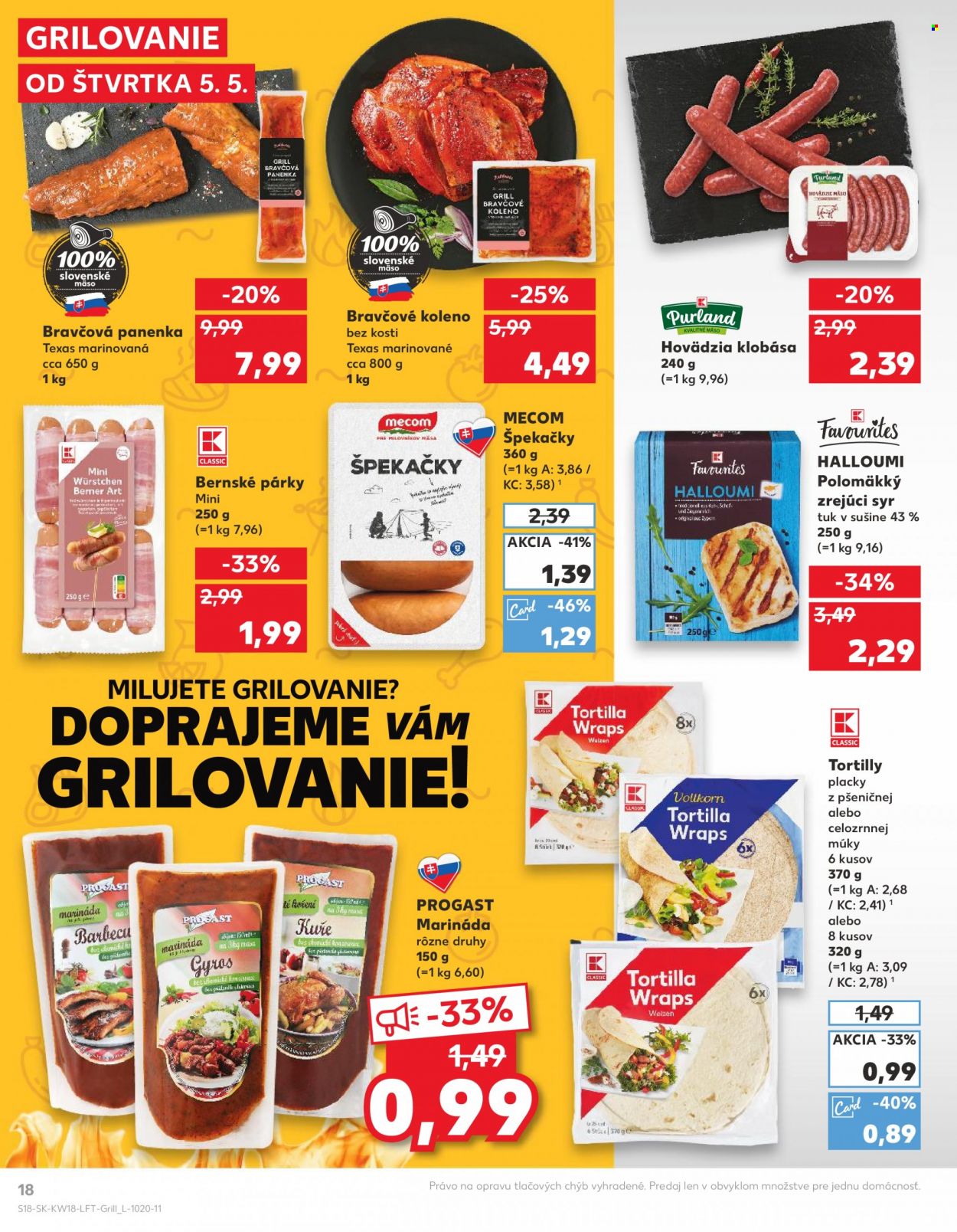 Leták Kaufland - 5.5.2022 - 11.5.2022. Strana 18