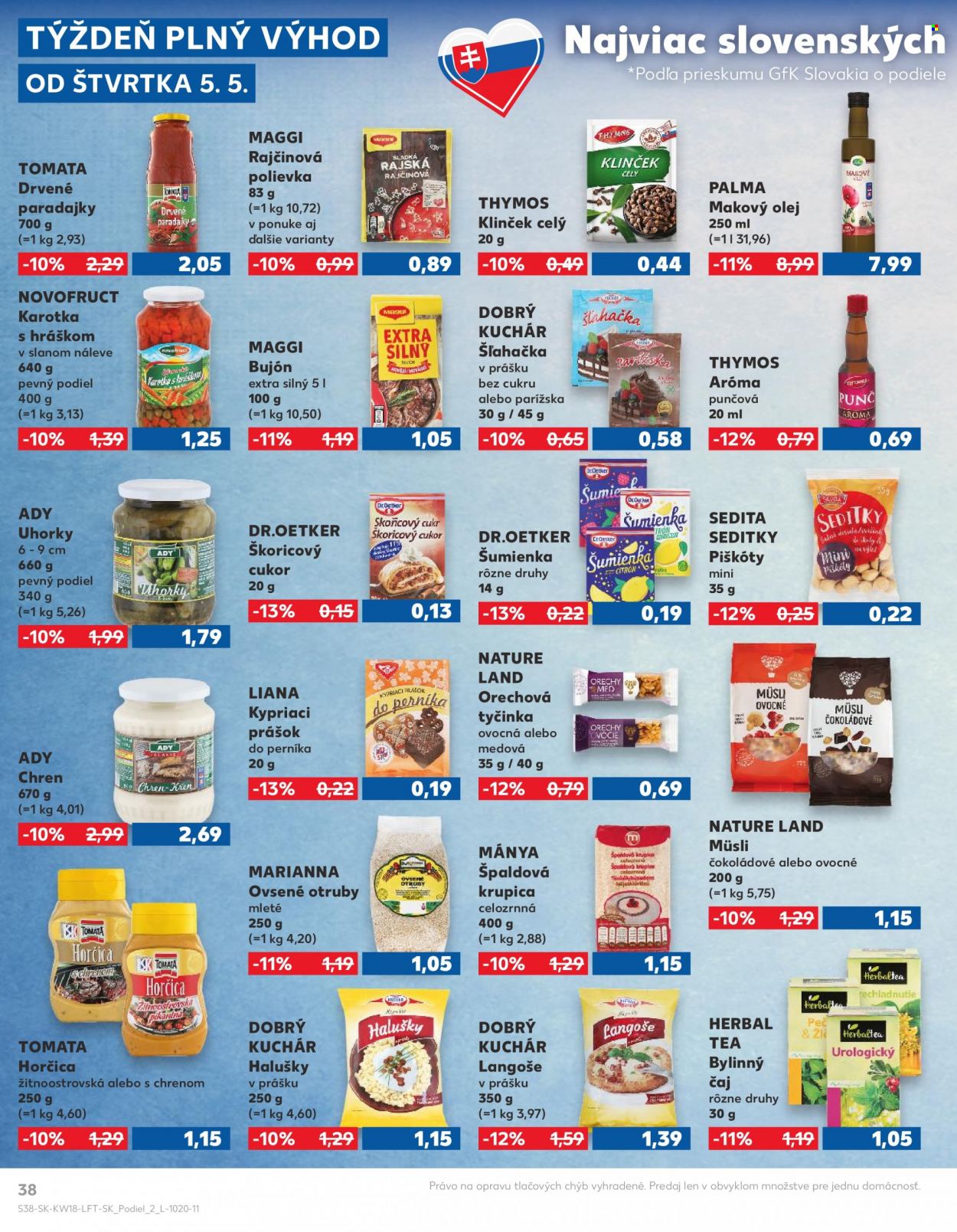 Leták Kaufland - 5.5.2022 - 11.5.2022. Strana 38