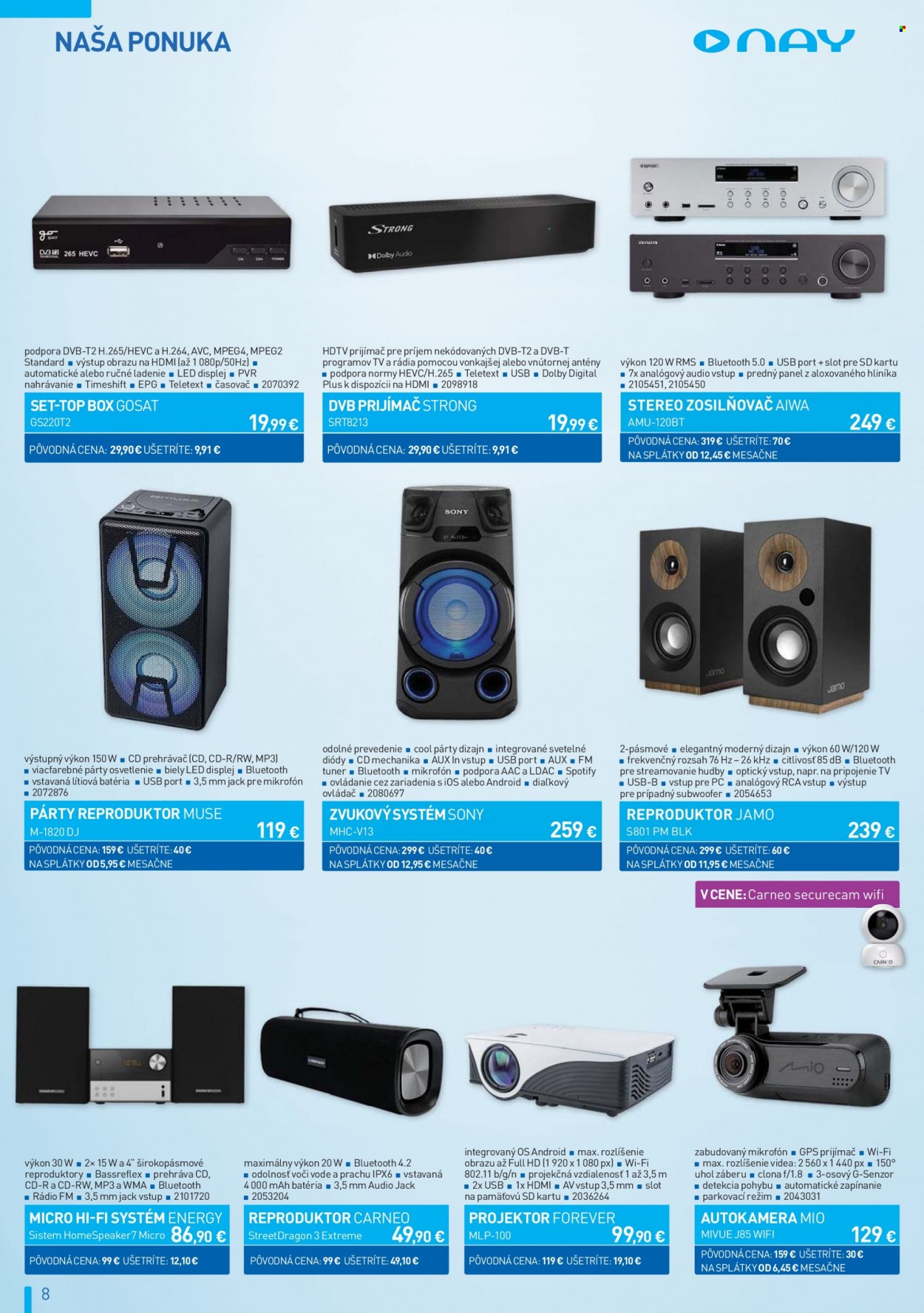 Leták NAY Elektrodom - 5.5.2022 - 1.6.2022. Strana 8