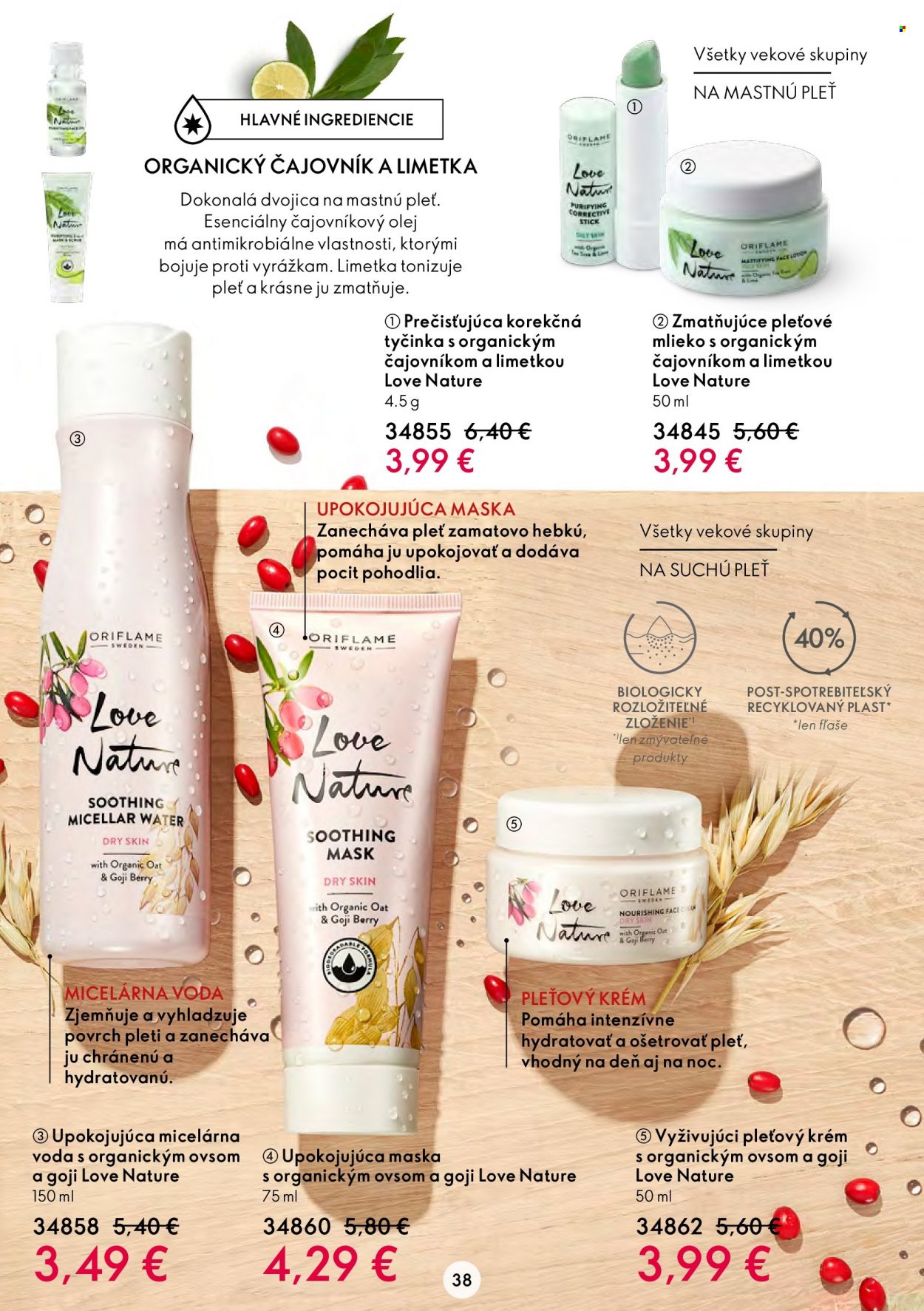 Leták Oriflame - 4.5.2022 - 24.5.2022. Strana 38