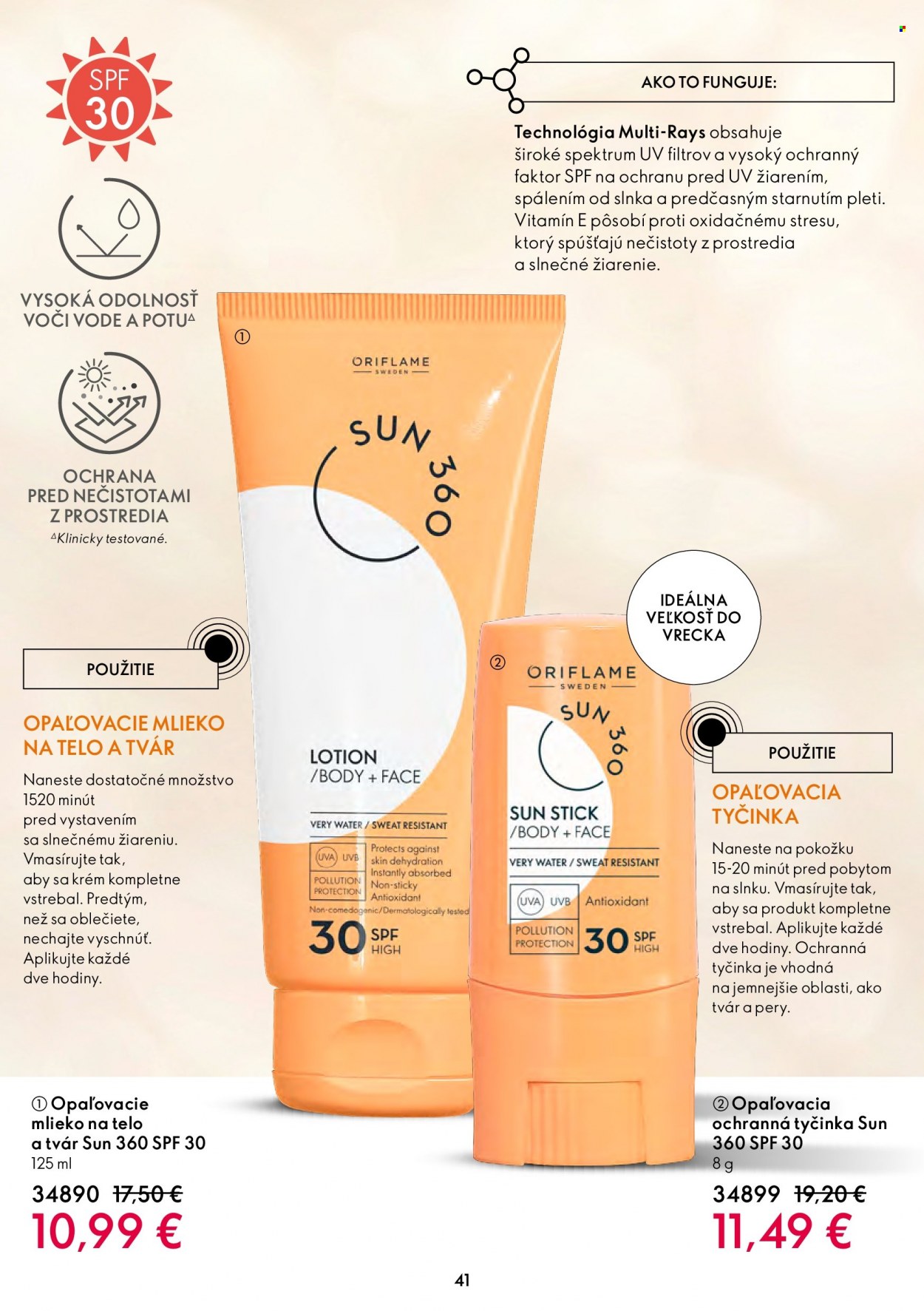 Leták Oriflame - 4.5.2022 - 24.5.2022. Strana 41