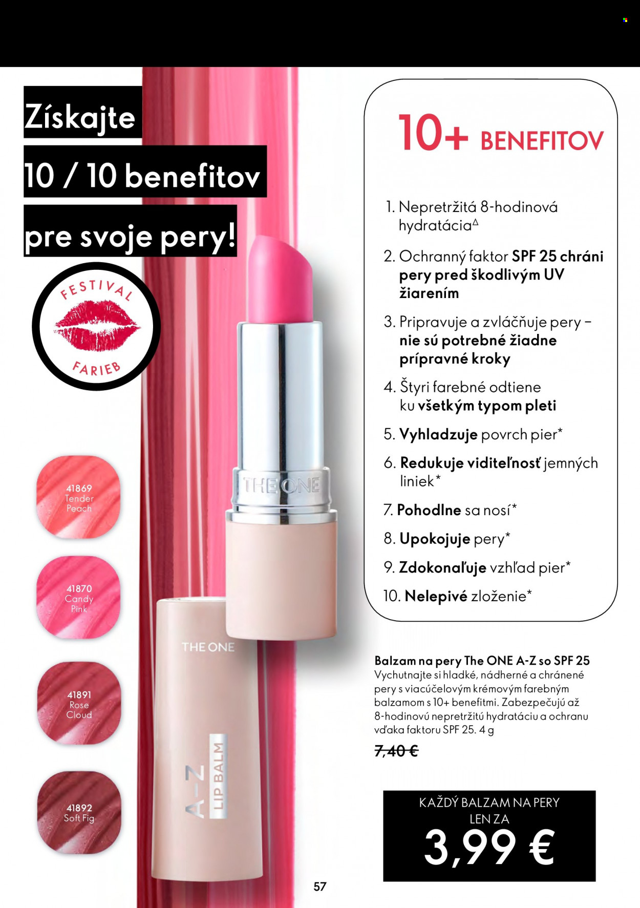 Leták Oriflame - 4.5.2022 - 24.5.2022. Strana 57