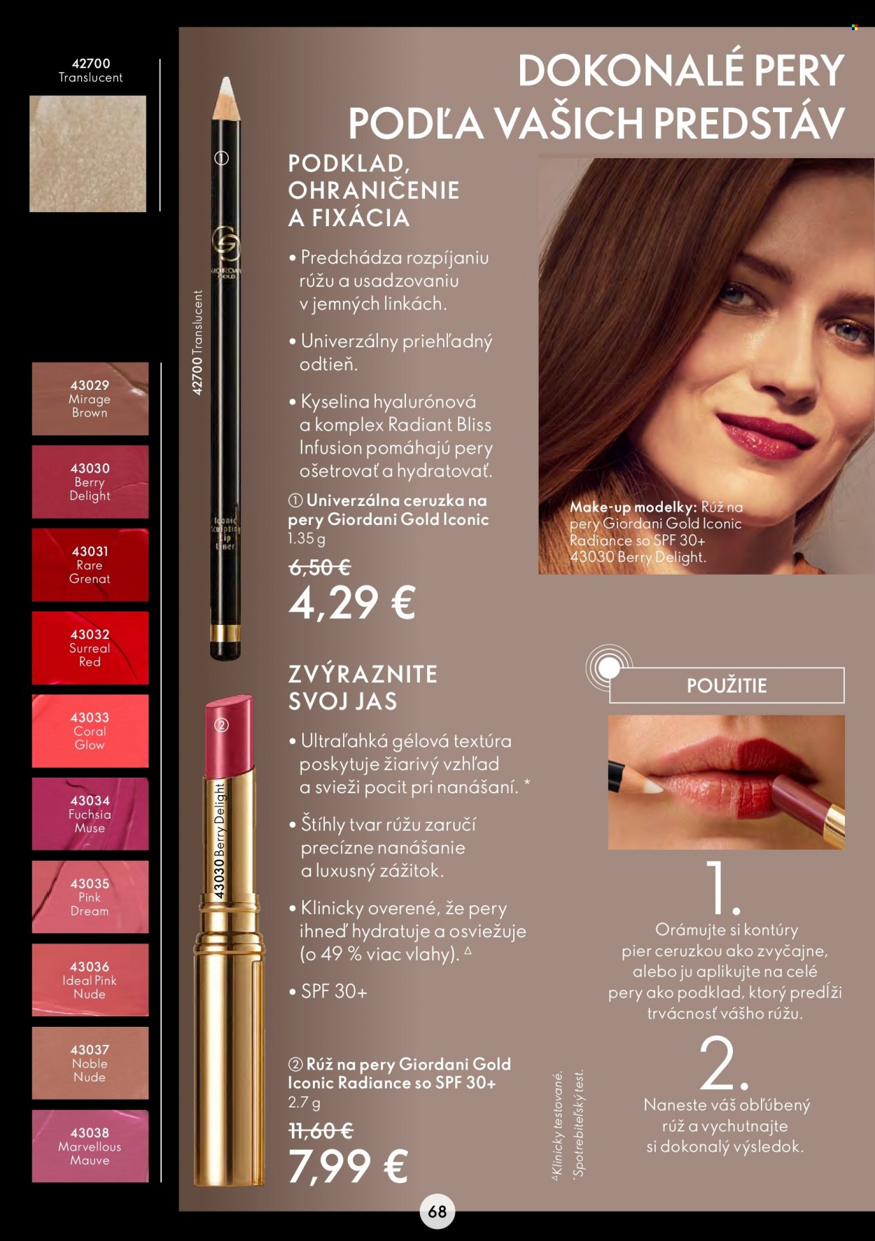 Leták Oriflame - 4.5.2022 - 24.5.2022. Strana 68