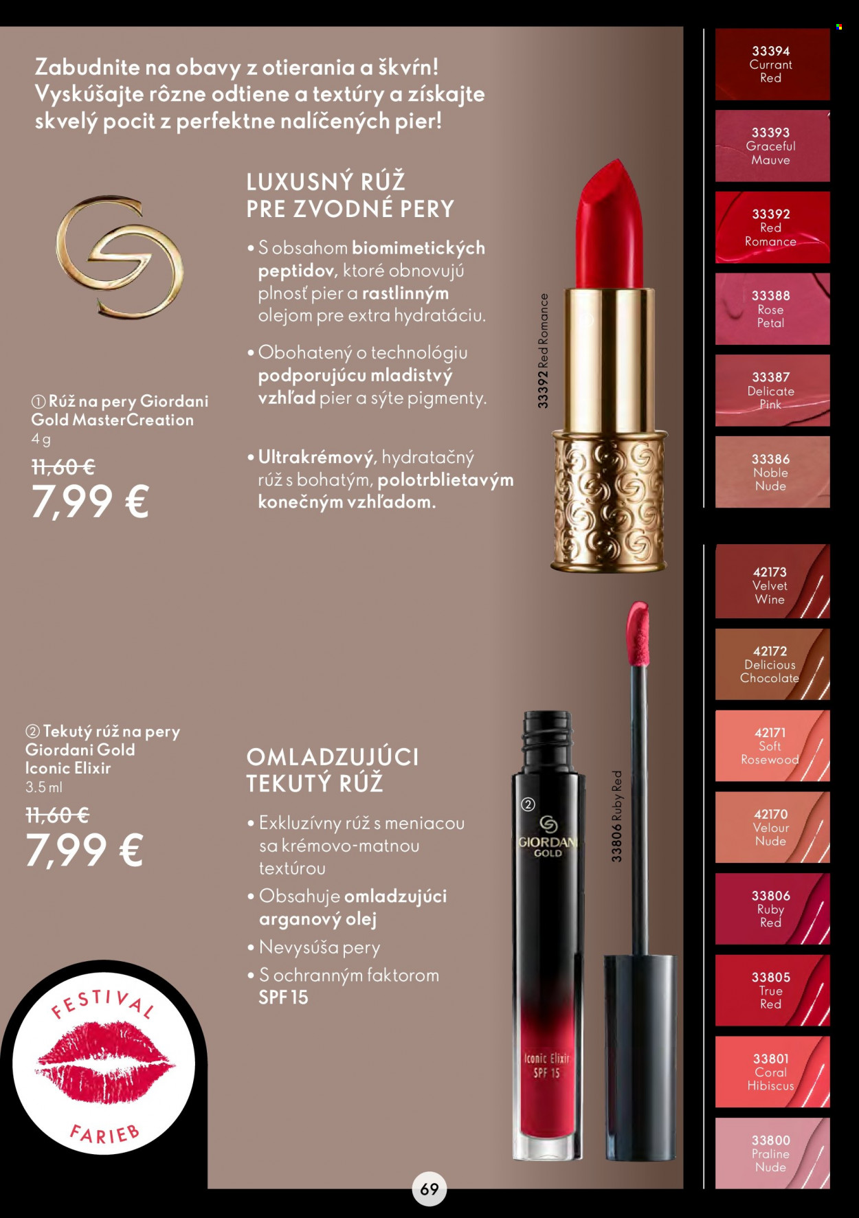Leták Oriflame - 4.5.2022 - 24.5.2022. Strana 69