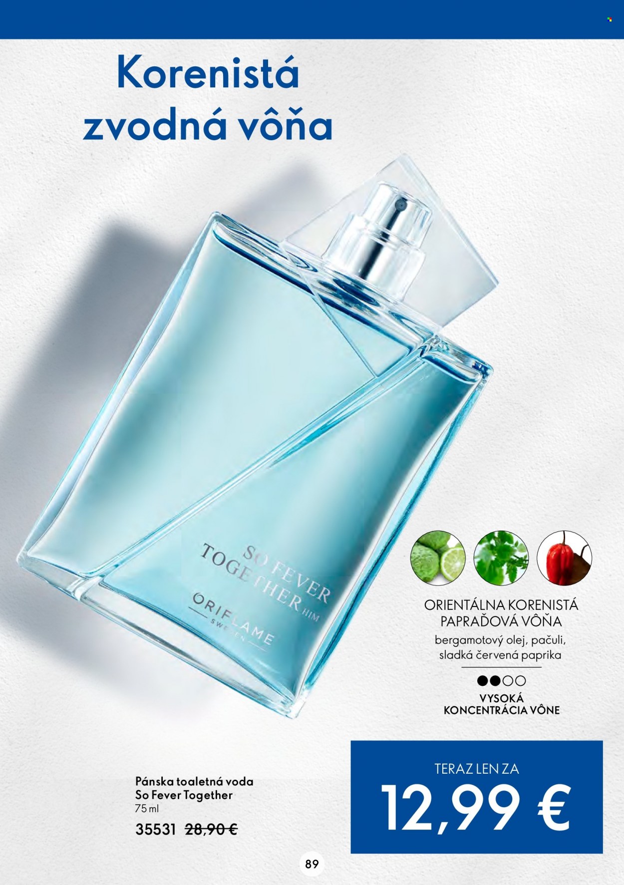 Leták Oriflame - 4.5.2022 - 24.5.2022. Strana 89