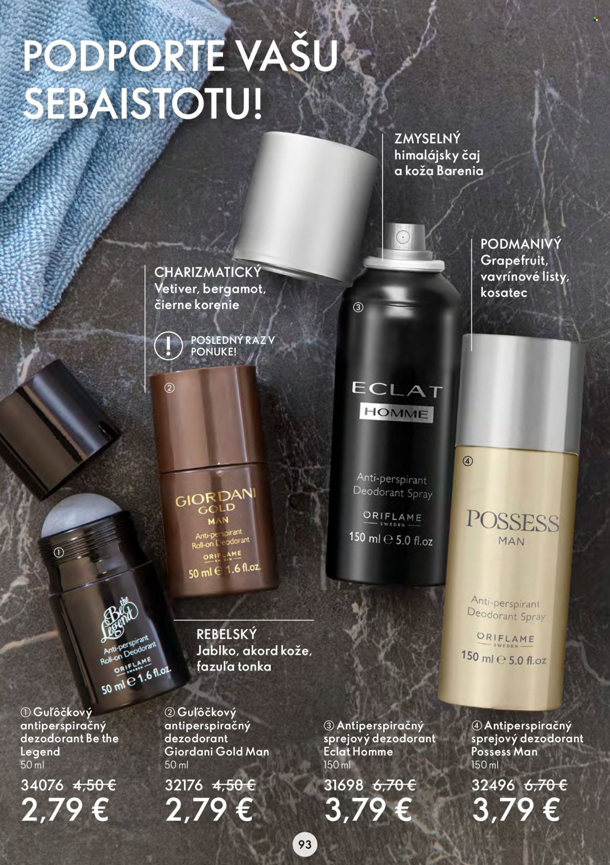 Leták Oriflame - 4.5.2022 - 24.5.2022. Strana 93