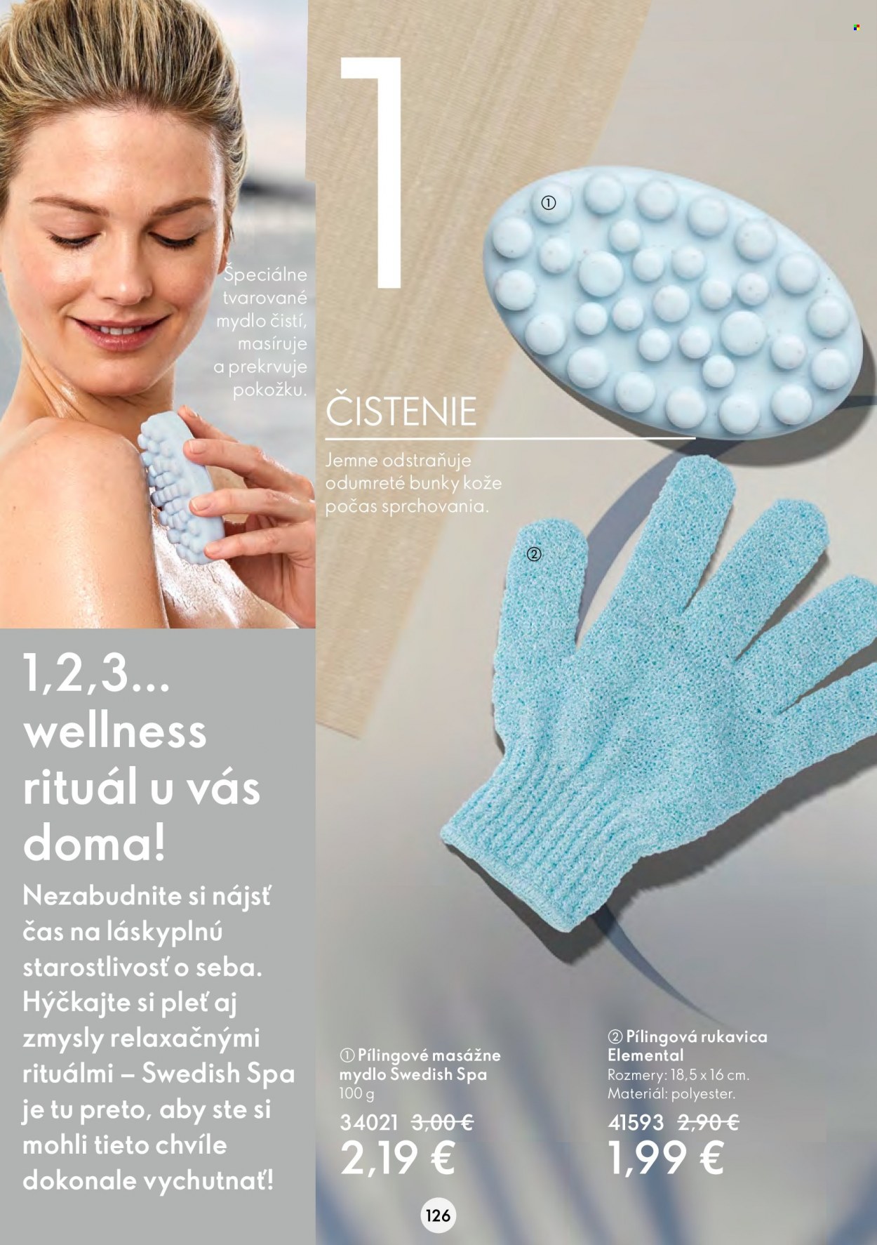 thumbnail - Leták Oriflame - 4.5.2022 - 24.5.2022 - Produkty v akcii - mydlo, rukavice. Strana 126.