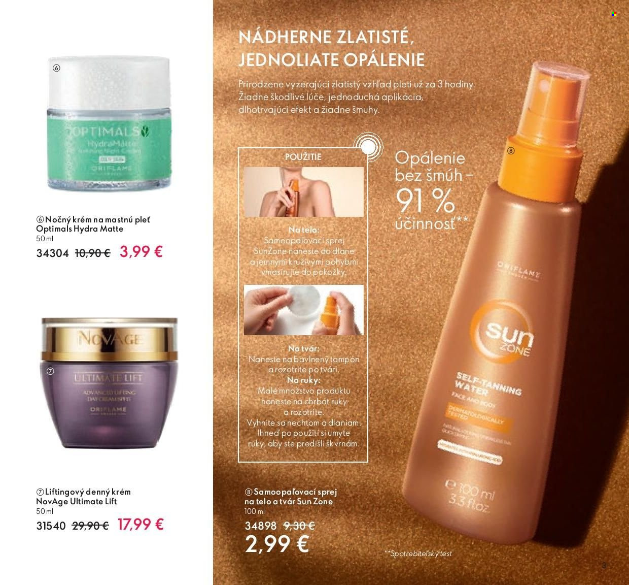 Leták Oriflame - 25.5.2022 - 14.6.2022. Strana 3