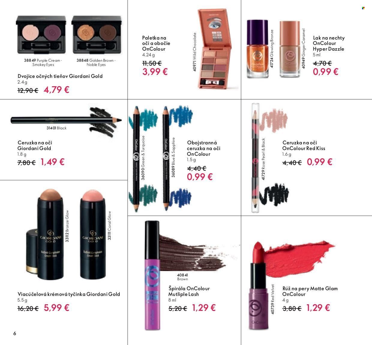 Leták Oriflame - 25.5.2022 - 14.6.2022. Strana 6