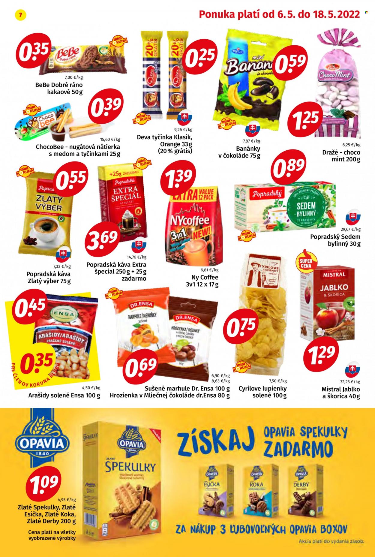 Leták Potraviny KORUNA - 6.5.2022 - 18.5.2022. Strana 7