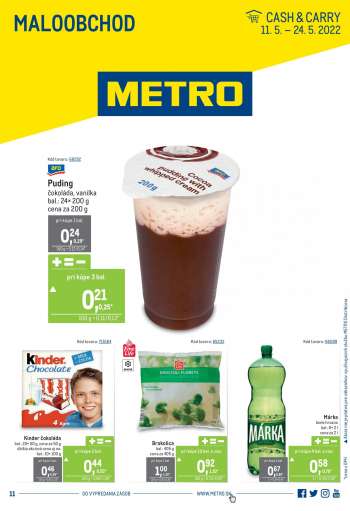 Leták Metro - 11.5.2022 - 24.5.2022.