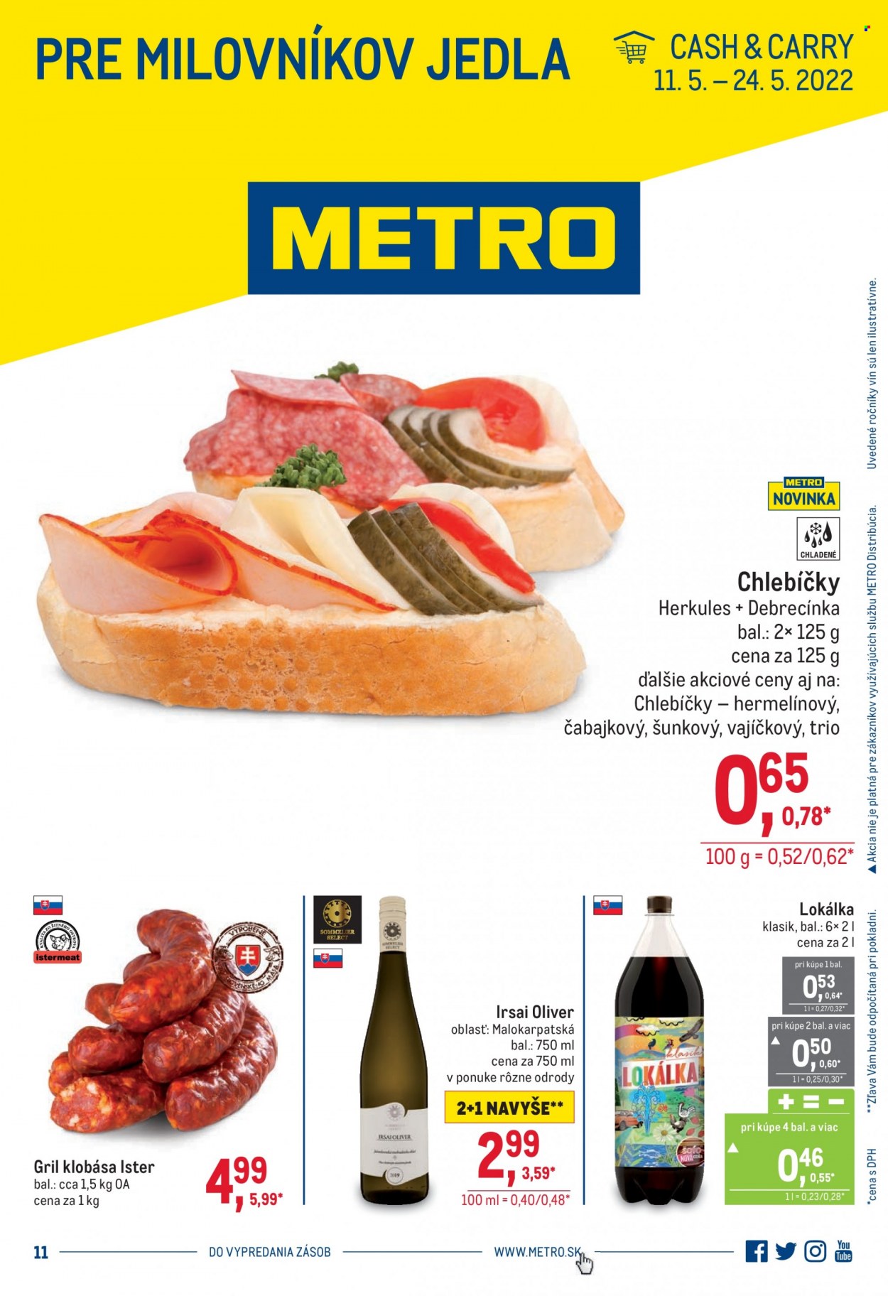Leták Metro - 11.5.2022 - 24.5.2022. Strana 1