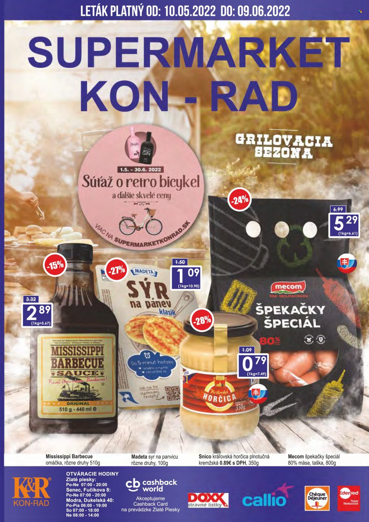 Leták KON-RAD - 10.5.2022 - 9.6.2022. Strana 1
