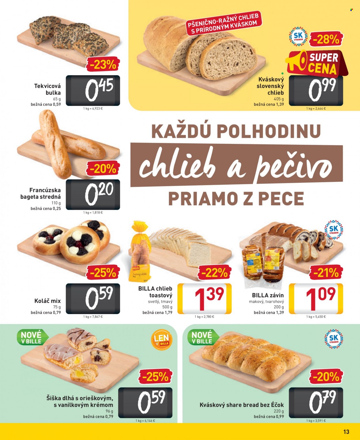 Leták Billa - 11.5.2022 - 17.5.2022. Strana 13