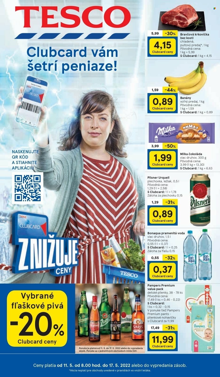 Leták TESCO - 11.5.2022 - 17.5.2022. Strana 1